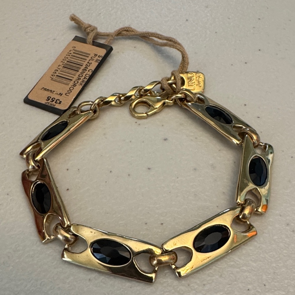 New UNO de 50 Bracelet The Crown - Gold